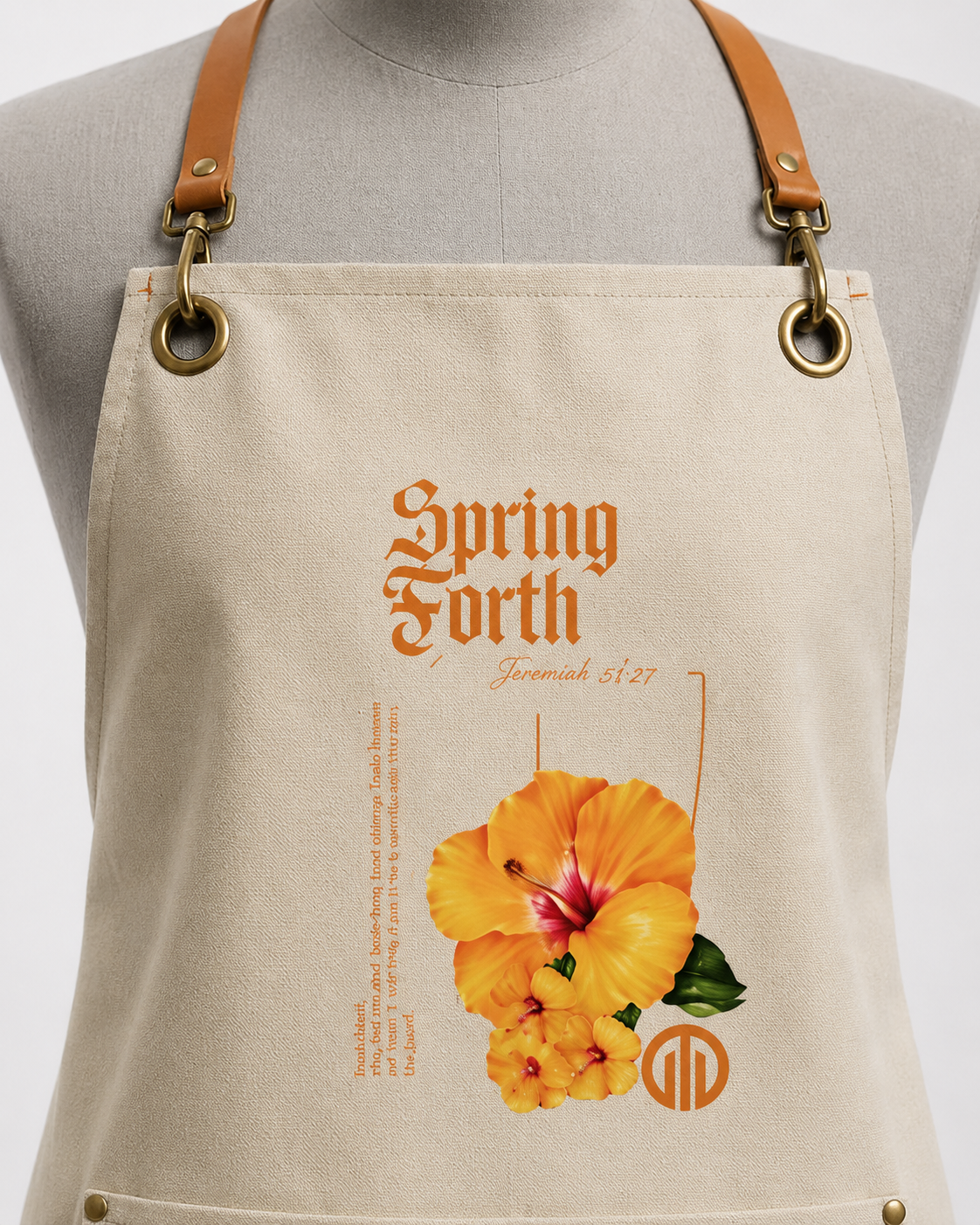 New Life Spring Forth Apron - Image 3